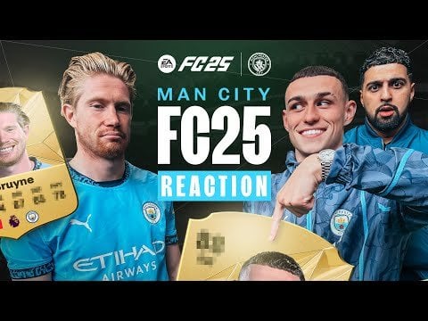 City Players see their FC25 Cards