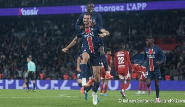 Match : PSG/Brest (3-1), individual performances (translation in comments).