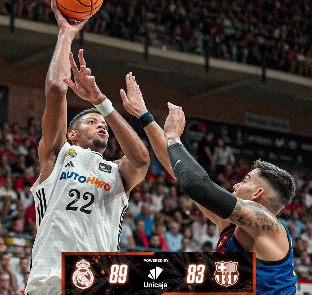 [Basket] We beat Barcelona 89-83 in the Spanish Supercup Semifinal. We play the final tomorrow against the winner of UCAM-Unicaja.