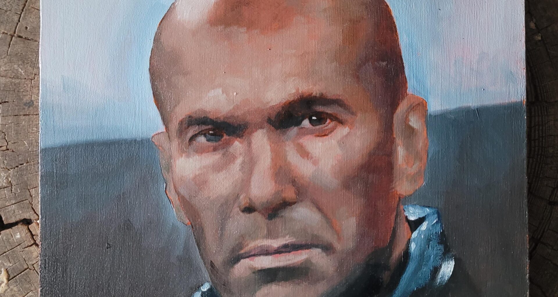 A small painting of the legend. By me.