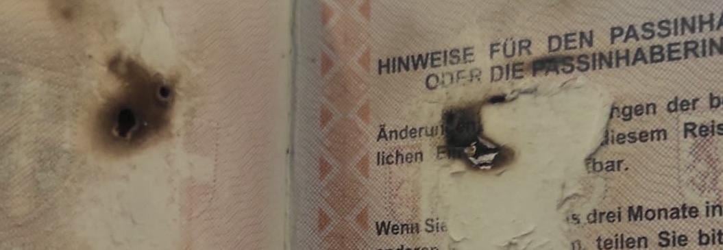 Reisepass Chip durchgebrannt, wtf?