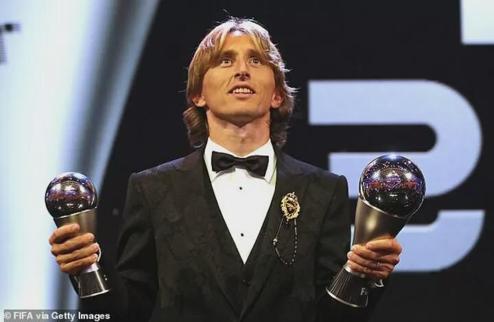 6 Years ago today, Luka Modric was crowned FIFA's Best Player in the World
