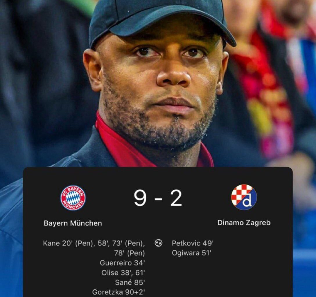 Vincent Kompany on people doubting him for the Bayern job. What a legend!