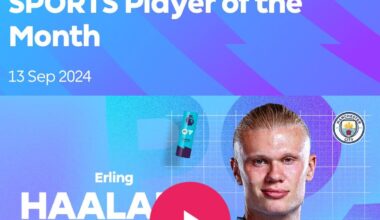 He deserves it 110%. Absolute machine.