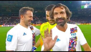 DEL PIERO, PIRLO & BUFFON di nuovo insieme nel TEAM LEGGENDE 2024