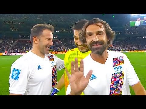 DEL PIERO, PIRLO & BUFFON di nuovo insieme nel TEAM LEGGENDE 2024