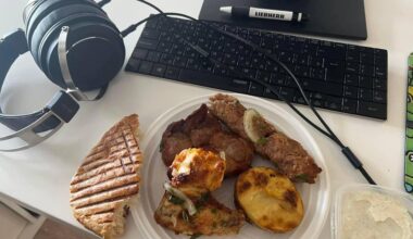 Kebab mix at the office