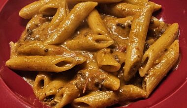 Just some penne al ragù