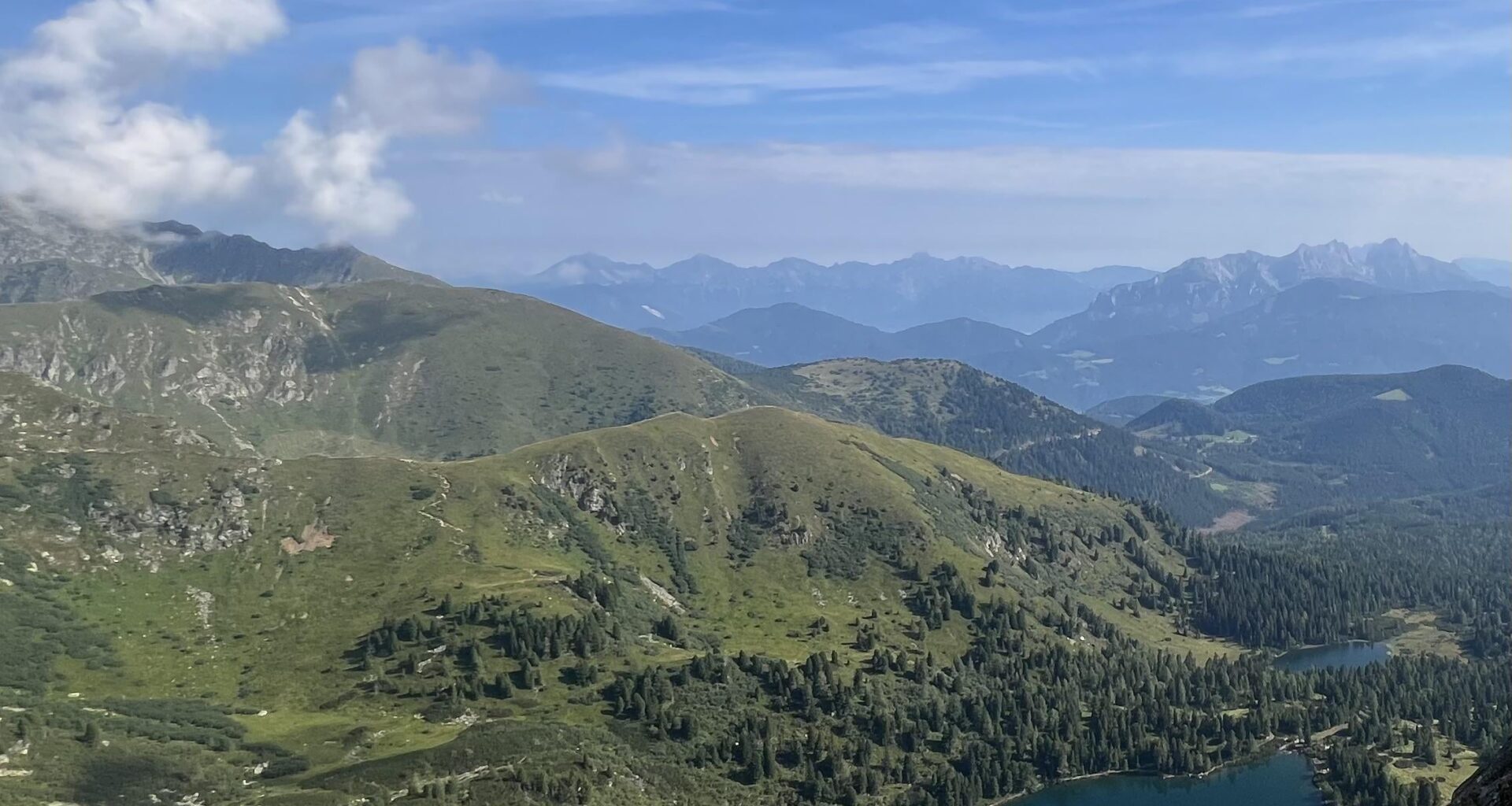 Großer und kleiner Scheibelsee, Hohentauern.