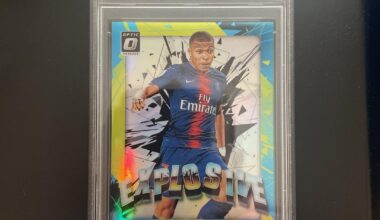 2018 Panini Donruss - Kylian Mbappe - Explosive- Optic - Silver