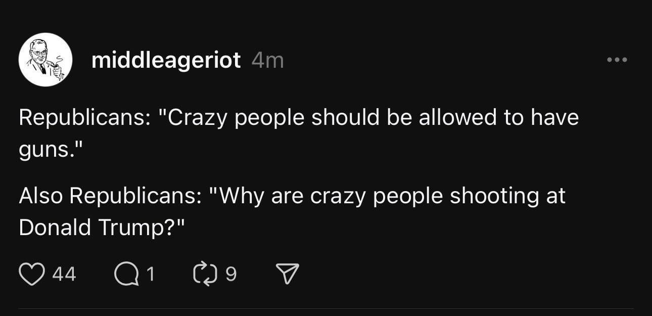 Why do crazy people keep trying to attack Trump?