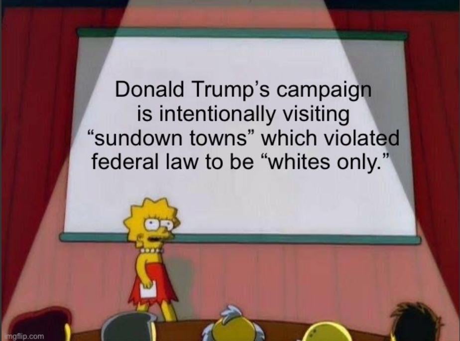 “Racists are people too!” -MAGA