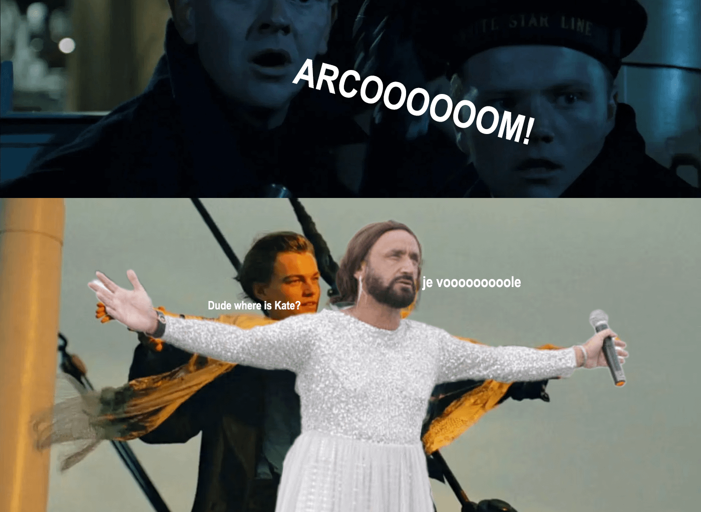Ivre, il poursuit l'ARCOM lors d'un cosplay.