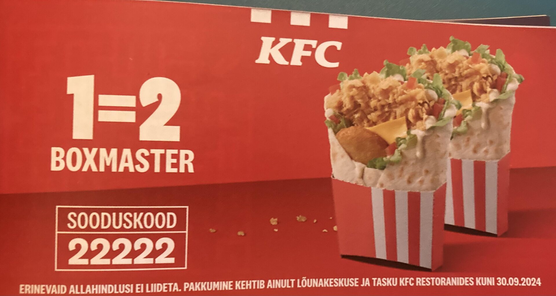 KFC sooduskood