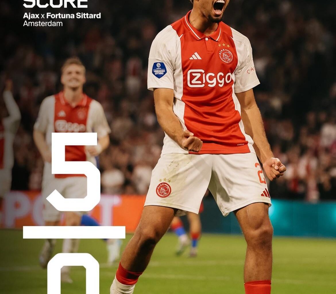 Ajax heeft geen kind aan Fortuna Sittard