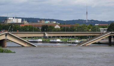 "Halbe Stunde rum. Defensiv stabiler als jede sächsische Brücke. Weiter so, Jungs!": PR-Team von Union scherzt auf X über Einsturz der Dresdener Carolabrücke und erntet Kritik