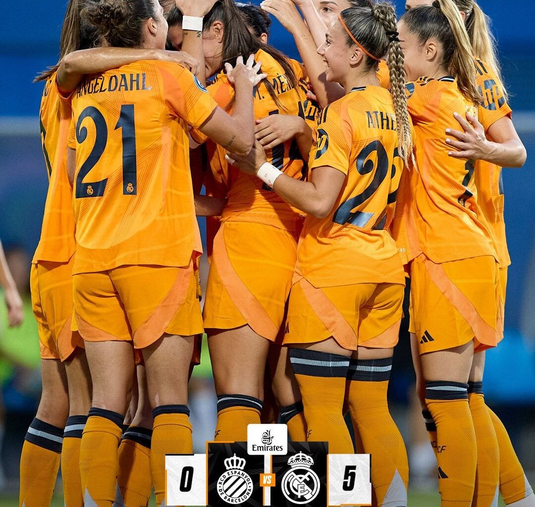 Espanyol W 0 - 5 Real Madrid W | Maria Méndez 13'; Caroline Weir 24', 56'; Athenea 58'; Maite Oroz 85'| Liga F Match Day 1