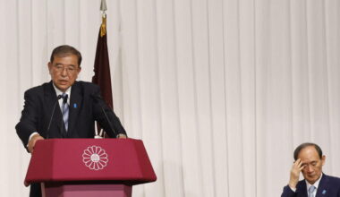 Japanese politics in turmoil as ruling party loses majority