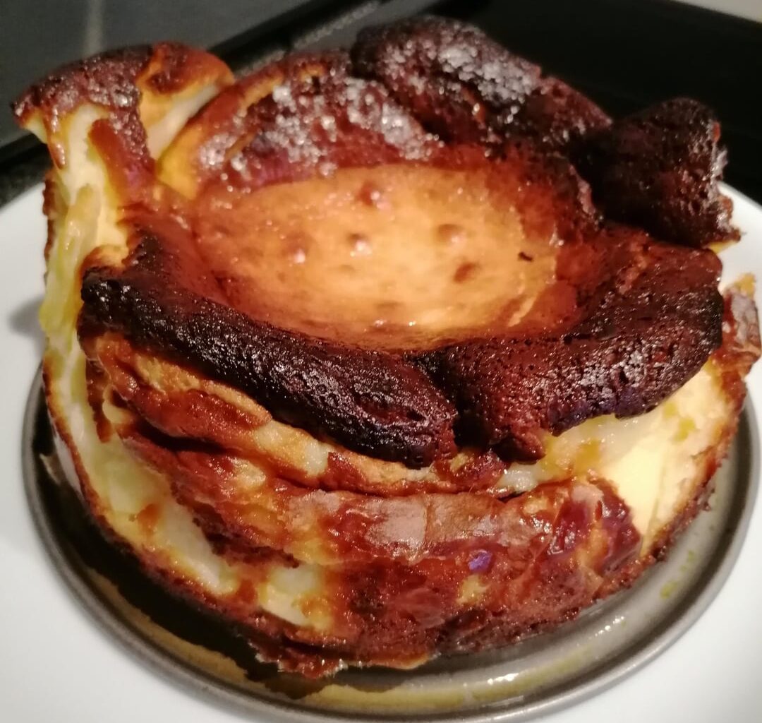 basque cheesecake (my first try)