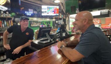 Small business owner donates money to local businesses