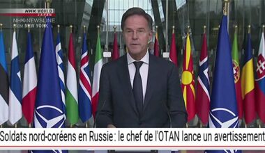Soldats nord-coréens en Russie : le chef de l'OTAN lance un avertissement