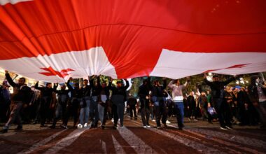 Georgia's election sees voters choose between Russia or Europe