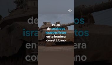 Miles de soldados israelíes listos en la frontera con el Líbano ante una posible invasión terrestre