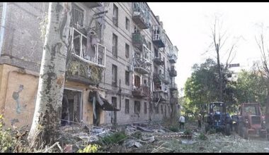 L'armée russe frappe à nouveau Zaporijjia faisant un mort et six blessés