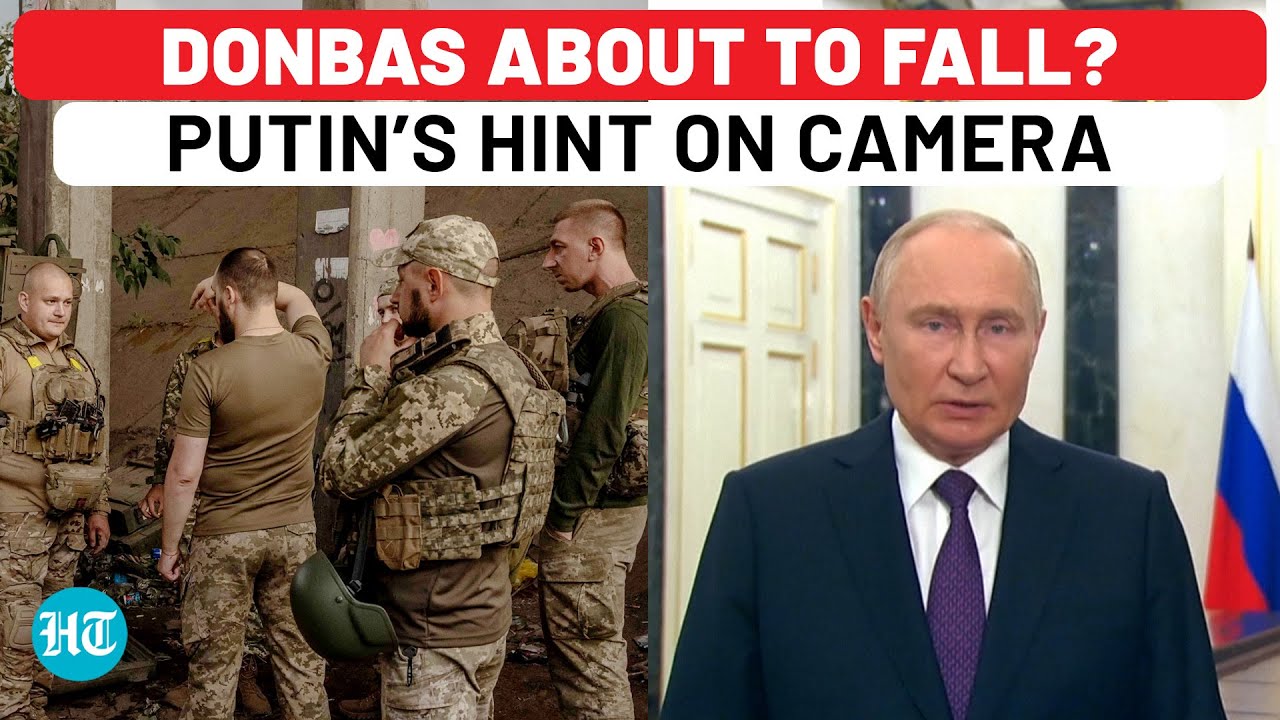 Putin’s Donbas Hint On Camera As He Blasts West For Turning Ukraine Into ‘Colony’ | Zelensky |Russia