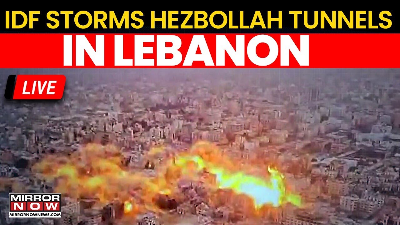 Israel Hezbollah Live | IDF Attacks Hezbollah Tunnels In Lebanon, What Happened?