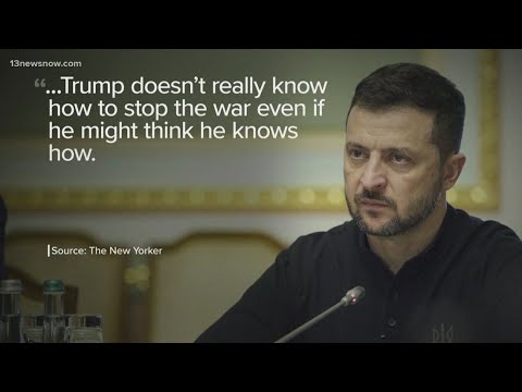 Trump meets with Ukrainian President Volodymyr Zelenskyy