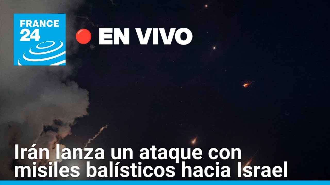 🔴 En directo: Irán lanza un ataque con misiles balísticos hacia Israel