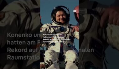 ISS-Team landet sicher | DW Nachrichten