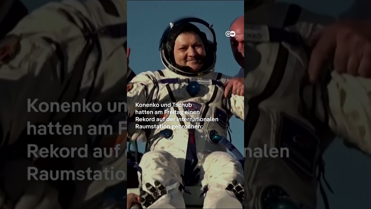 ISS-Team landet sicher | DW Nachrichten