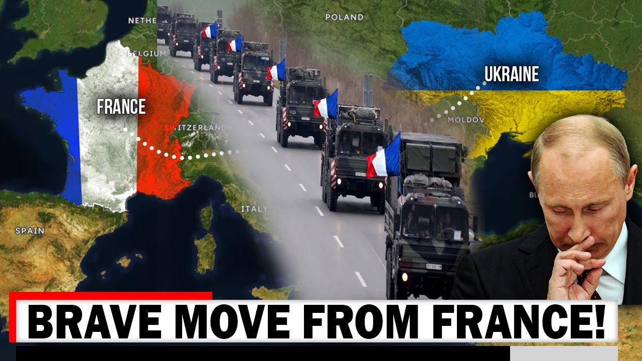 WELL DONE! France finally has taken action for Ukraine! Russian army can't move anywhere now!