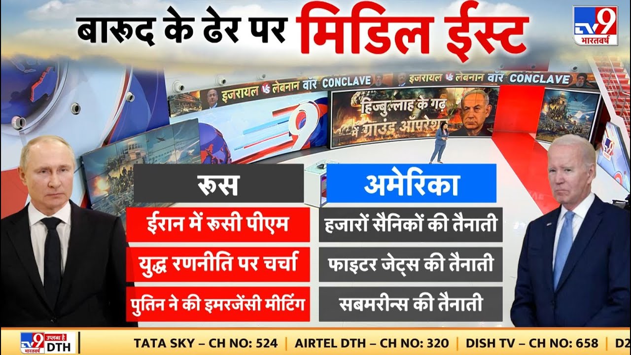 Russia Ukraine War: ग्राउंड ऑपरेशन के बीच Putin की बैठक, मिडिल ईस्ट में हालात को लेकर चर्चा | Biden