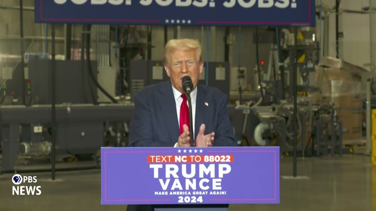 WATCH: 'Ukraine is gone, it's not Ukraine anymore,' Trump says during campaign stop