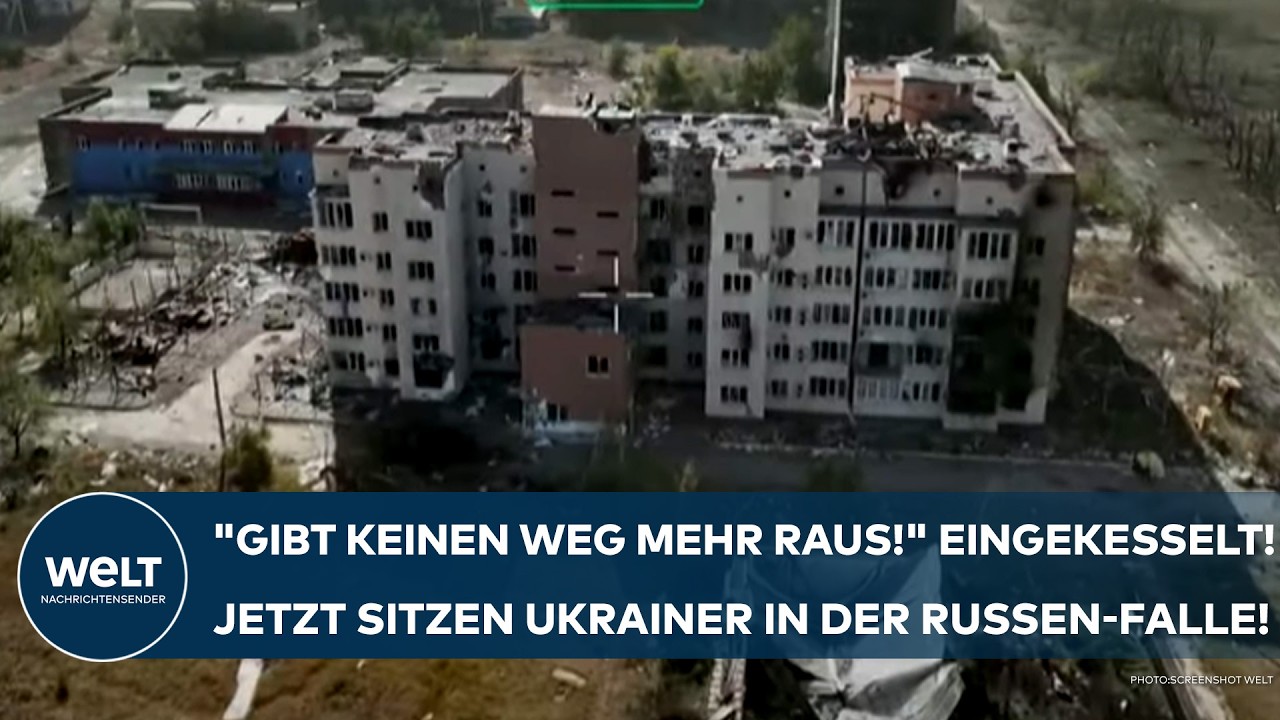 UKRAINE-KRIEG: Putin erobert Festung! "Gibt keinen Weg raus!" Jetzt sitzen sie in der Russen-Falle