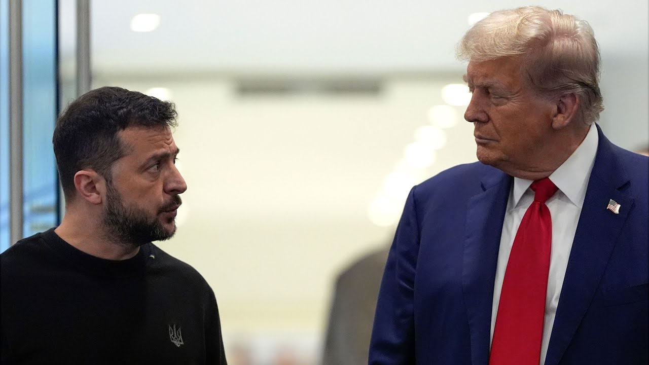 Trump, in a meeting with Zelenskyy,  says he will negotiate deal between Russia and Ukraine