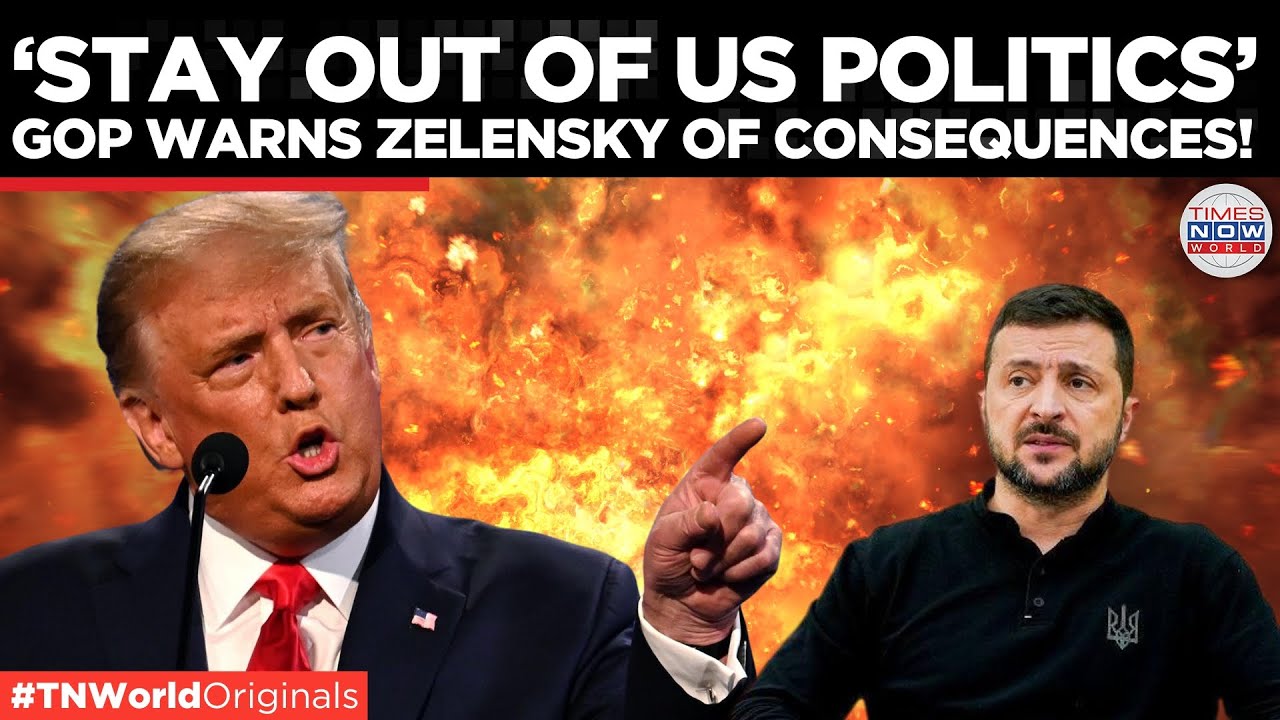 GOP Fury: Zelensky's US Blunder That Could End Ukraine's War Effort! | Times Now World