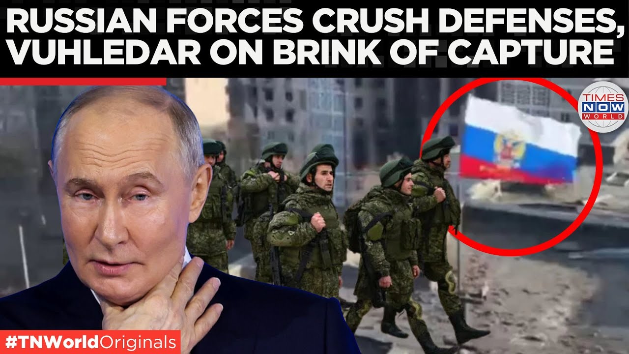Russian Troops Reach Center of Key Ukrainian Stronghold Vuhledar | Times Now World