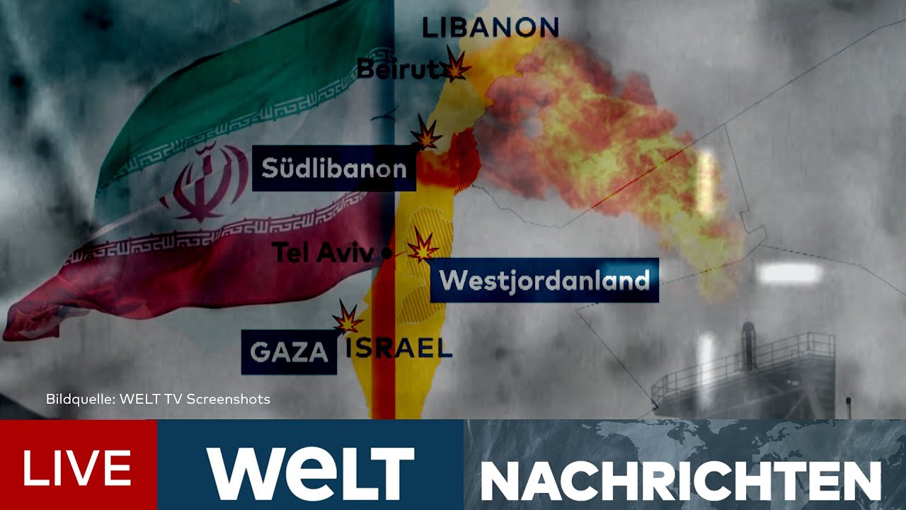 KRIEG IN NAHOST: Schwere Angriffe im Libanon und Israel – Iranische Ölförderung im Visier? | STREAM