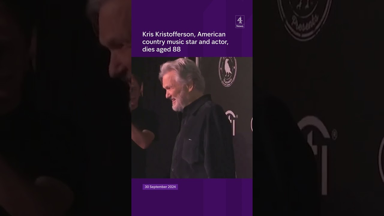 Kris Kristofferson dies aged 88