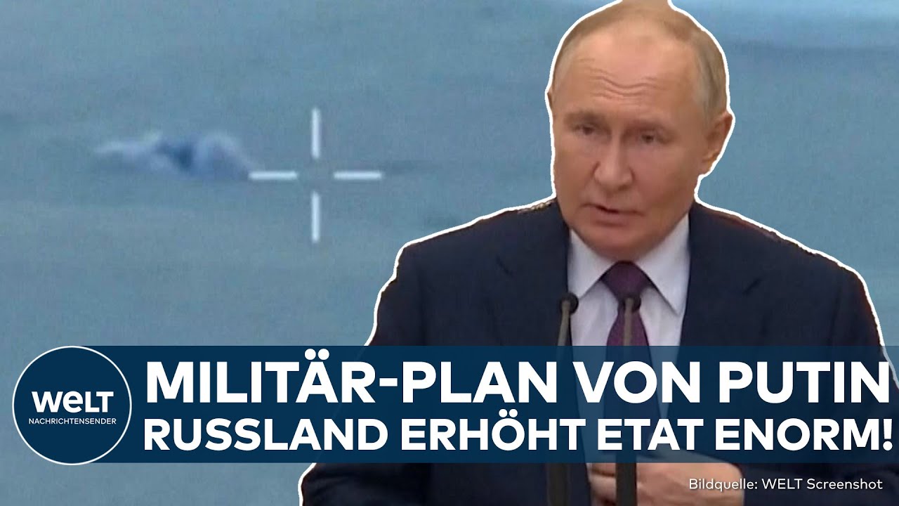 PUTINS KRIEG: Drastische Erhöhung! Russland steigert Ausgaben für Militär wegen Ukraine und Nato