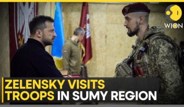 Russia-Ukraine War: Ukraine's Zelensky Visits Sumy Region Bordering Russia's Kursk Province | WION