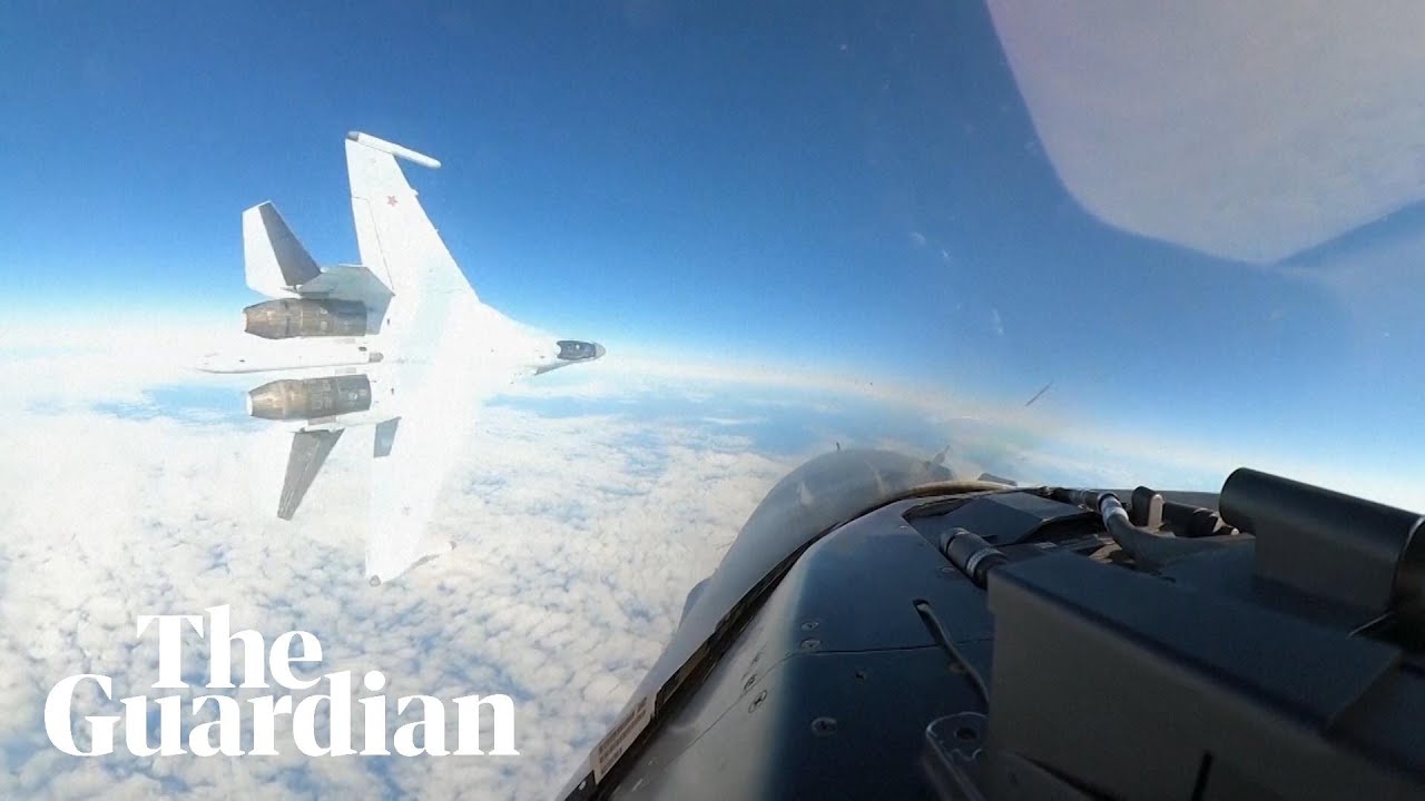US military releases footage showing Russia fighter jet in 'unsafe' manoeuvre near Alaska