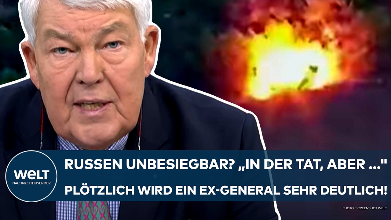 PUTINS KRIEG: Russen unbesiegbar? "In der Tat, aber ..." Plötzlich wird ein Ex-General sehr deutlich