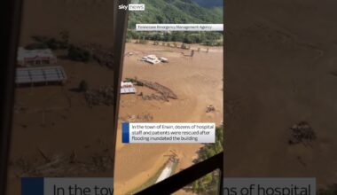 Tennessee battles widespread flooding after Hurricane Helene