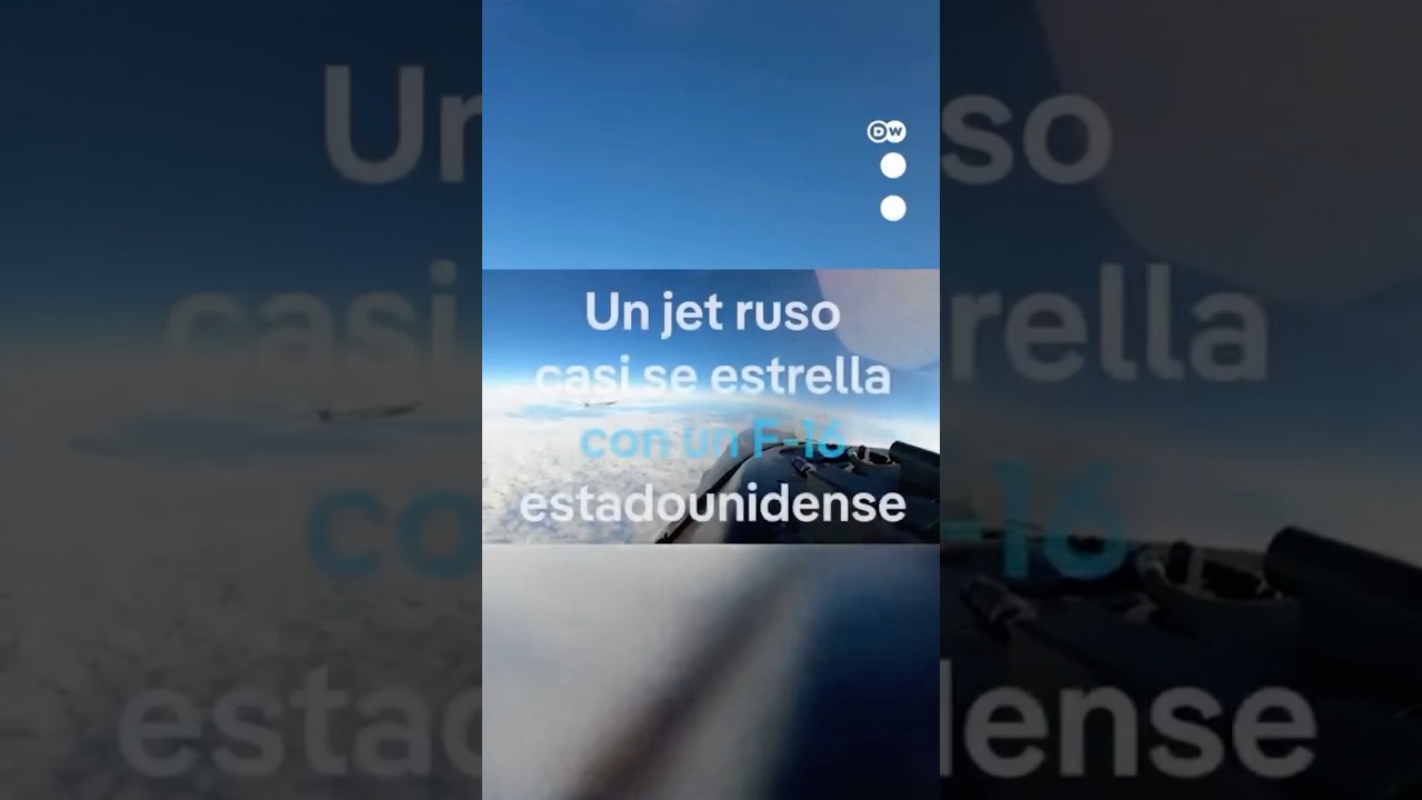 Jet ruso casi se estrella con jet estadounidense