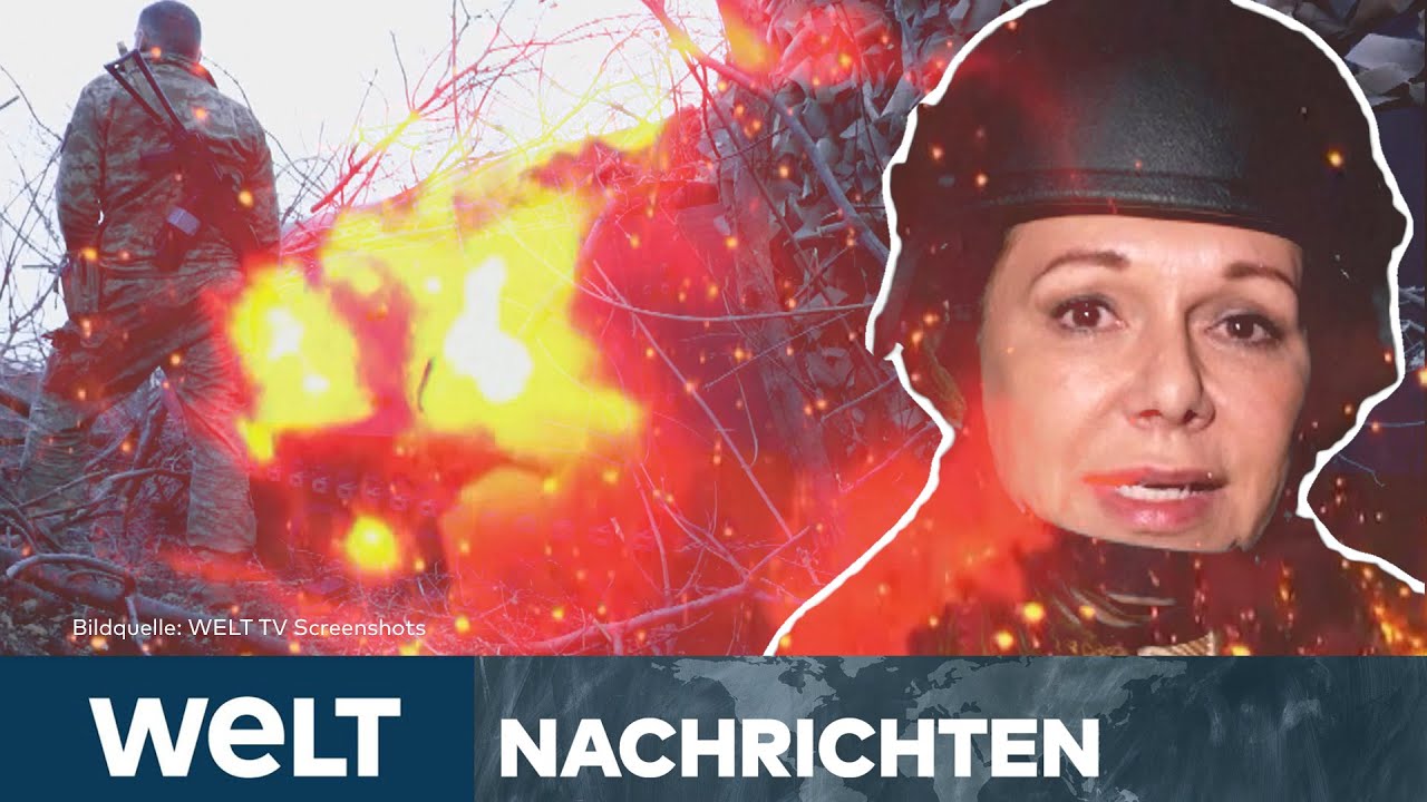 UKRAINE-KRIEG: "Aufgeben ist keine Option"! Blutige Kämpfe im Donbass toben gnadenlos | WELT STREAM